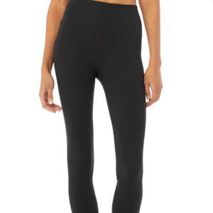 ALO Yoga High-Waist Solid Vapor Legging - Black (M)